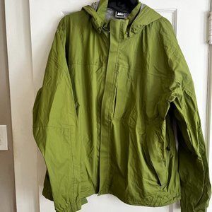 REI Men's Stowable Rain Jacket, RN#37249 Long Sleeve Full Zip